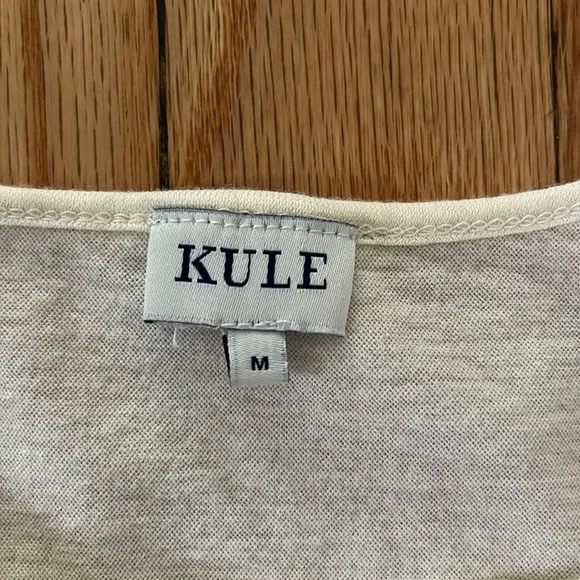 Kule Baha Ivory and Navy striped Tee Shirt - Picture 3 of 6